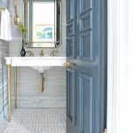 Зеркало в золотой раме Леннокс DWM555PND LouvreHome