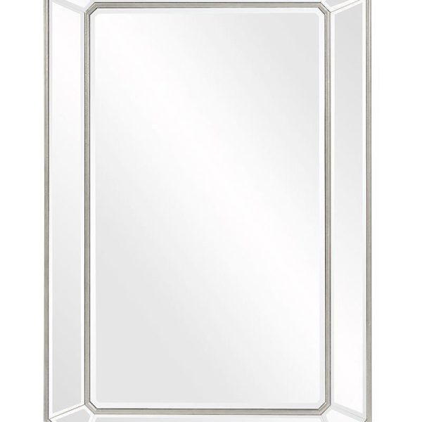 Зеркало в серебряной раме Леннокс DWM556PND LouvreHome