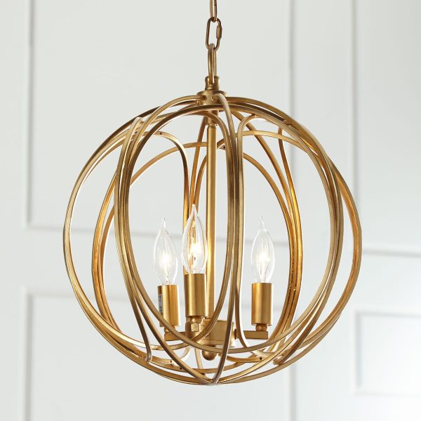 Золотая люстра Килиан 8303-3DS GL LouvreHome