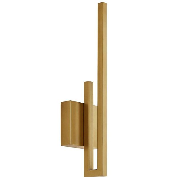 Золотой настенный светильник Отис JJ10919 LouvreHome
