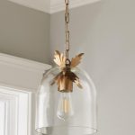 Золотой подвесной светильник Акант LHLPN291023PQS LouvreHome
