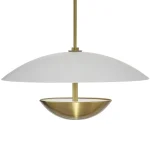 Золотой подвесной светильник Риом 21001-1DB LouvreHome