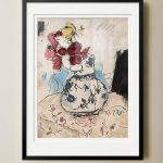 Жикле Vintage Abstarct flowers DZ25072242 LouvreHome
