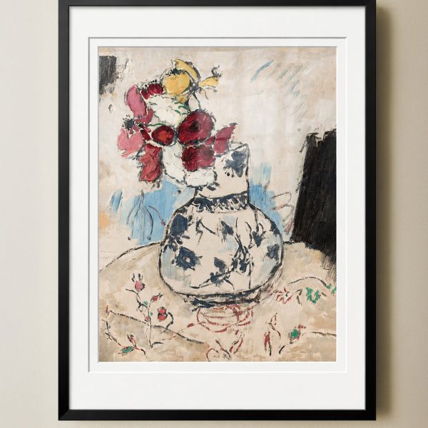 Жикле Vintage Abstarct flowers DZ25072242 LouvreHome