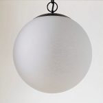 Светильник с текстурированным стеклом Мэйси Ø 35 LHLPN110324SWL LouvreHome