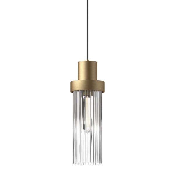 Золотой подвесной светильник Сонома JJ11096-1DA LouvreHome