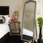 Серебряное напольное зеркало Стентон LHDFM617ZYH-AS LouvreHome