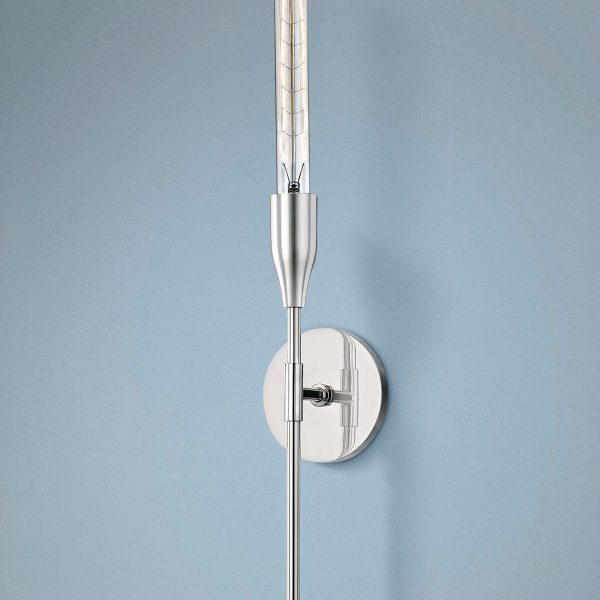 Серебряное бра Талса JJ11089-1WB LouvreHome