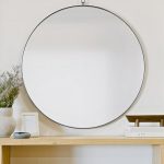 Серебряное настенное зеркало Найт LHDWM282223ZYH LouvreHome