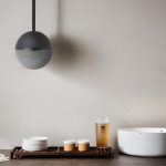 Чёрный подвесной светильник Уорд с дымчатым плафоном LHLPN020224XNP LouvreHome