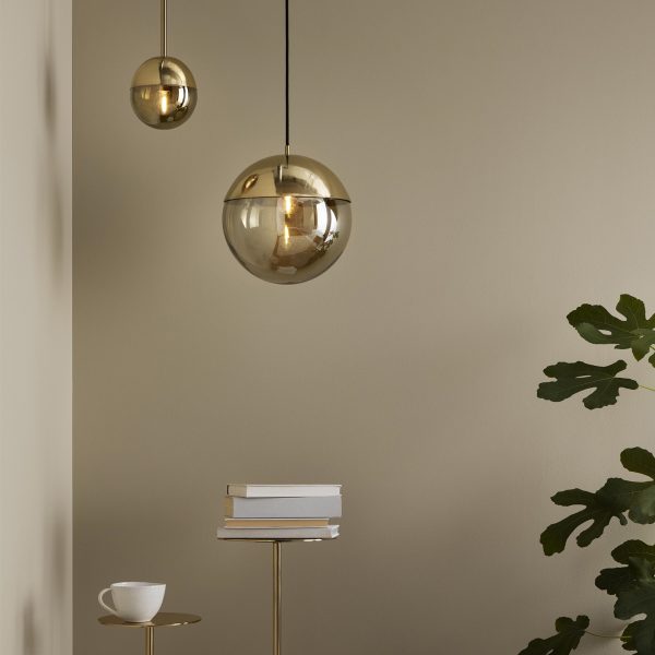 Большой золотой светильник Уорд LHLPN040224XNP LouvreHome