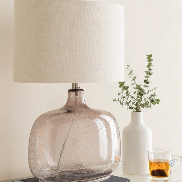 Бежевая настольная лампа Зельда P0101TC LouvreHome