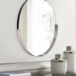 Серебряное настенное зеркало Хамбл LHDWM281123ZYH LouvreHome