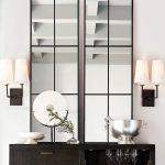 Зеркало в форме окна Брюстер LHVMF19 LouvreHome