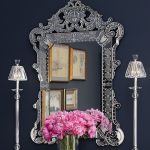 Зеркало в зеркальной раме Марджери LHVM17 LouvreHome